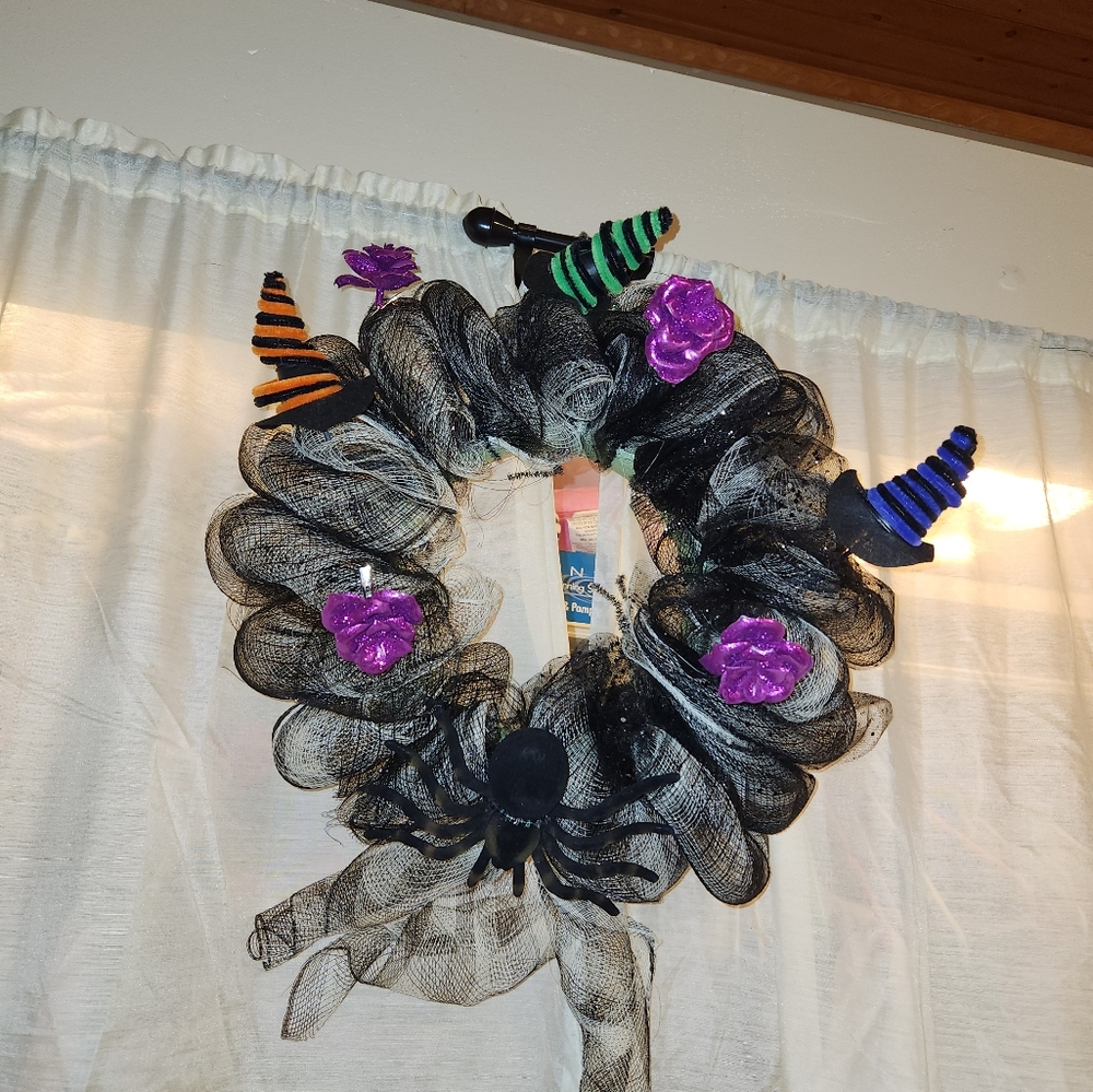 My halloween wreath